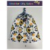 Crochet Top Hand Towel / Tea Towel - Yellow and Blue Mosaics A Crochet Top Hand Towel / Tea Towel - Yellow and Blue Mosaics A